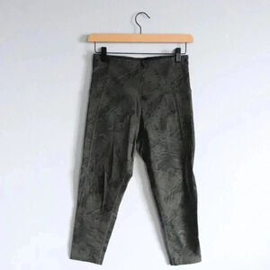 Tuff Athletics Green Women's Small Activewear High Rise Stretch‎ Leggings